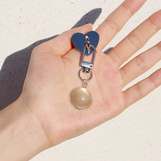 Custom Memorial Jewelry Pendant Pet Fur Dog Cat Hair keepsake Keychain Key Holder