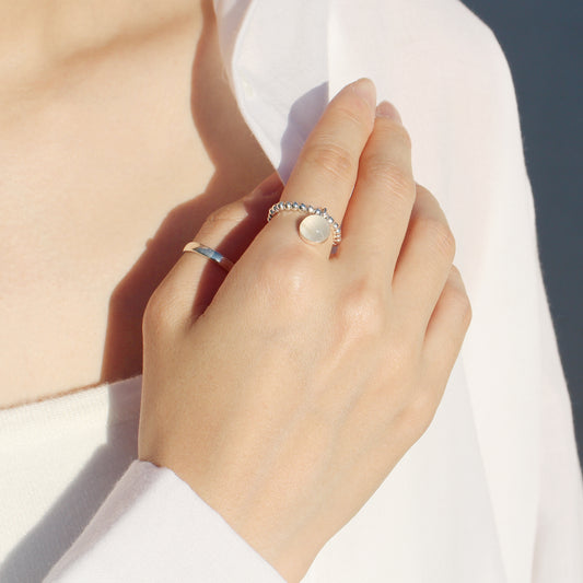 Custom Pet Memorial Jewelry Pendant Dog Cat Fur hair keepsake Ball Ring